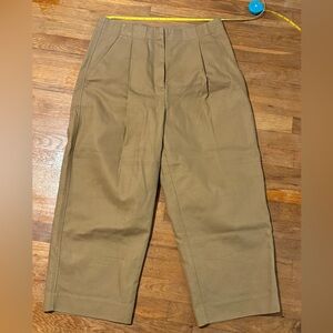 Banana Republic khaki Pleated Trousers